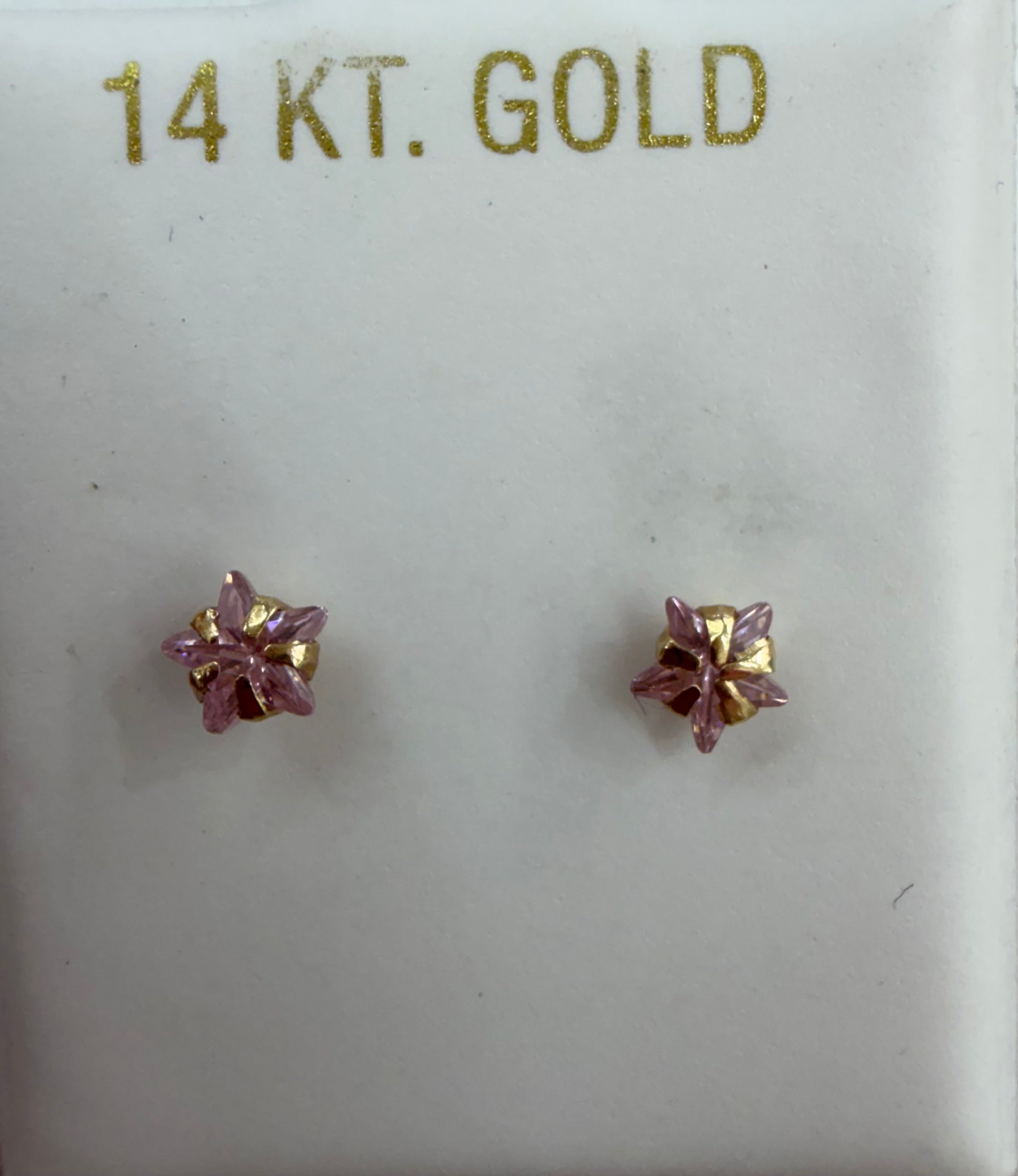 Aretes 14k