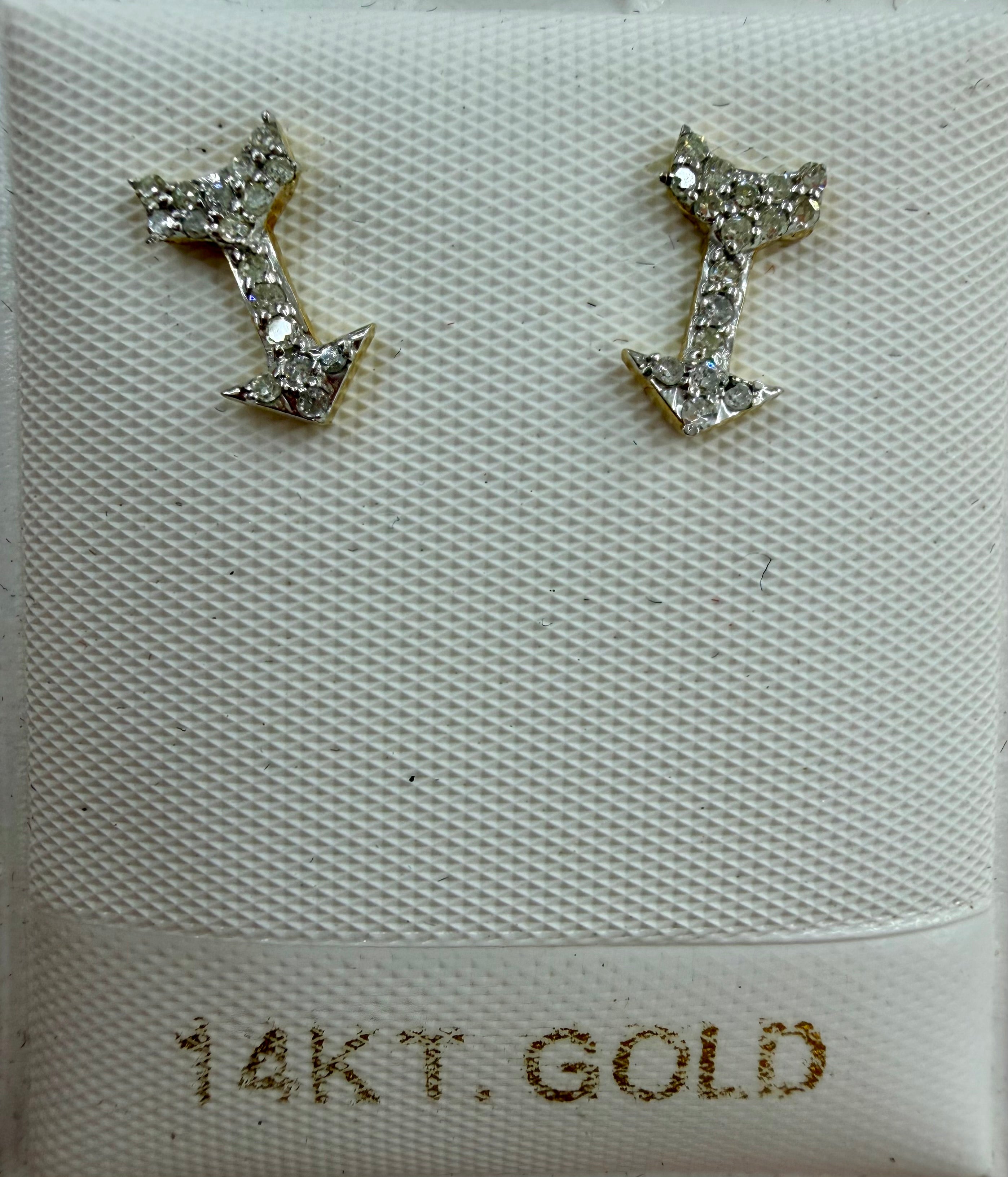 Aretes 14k