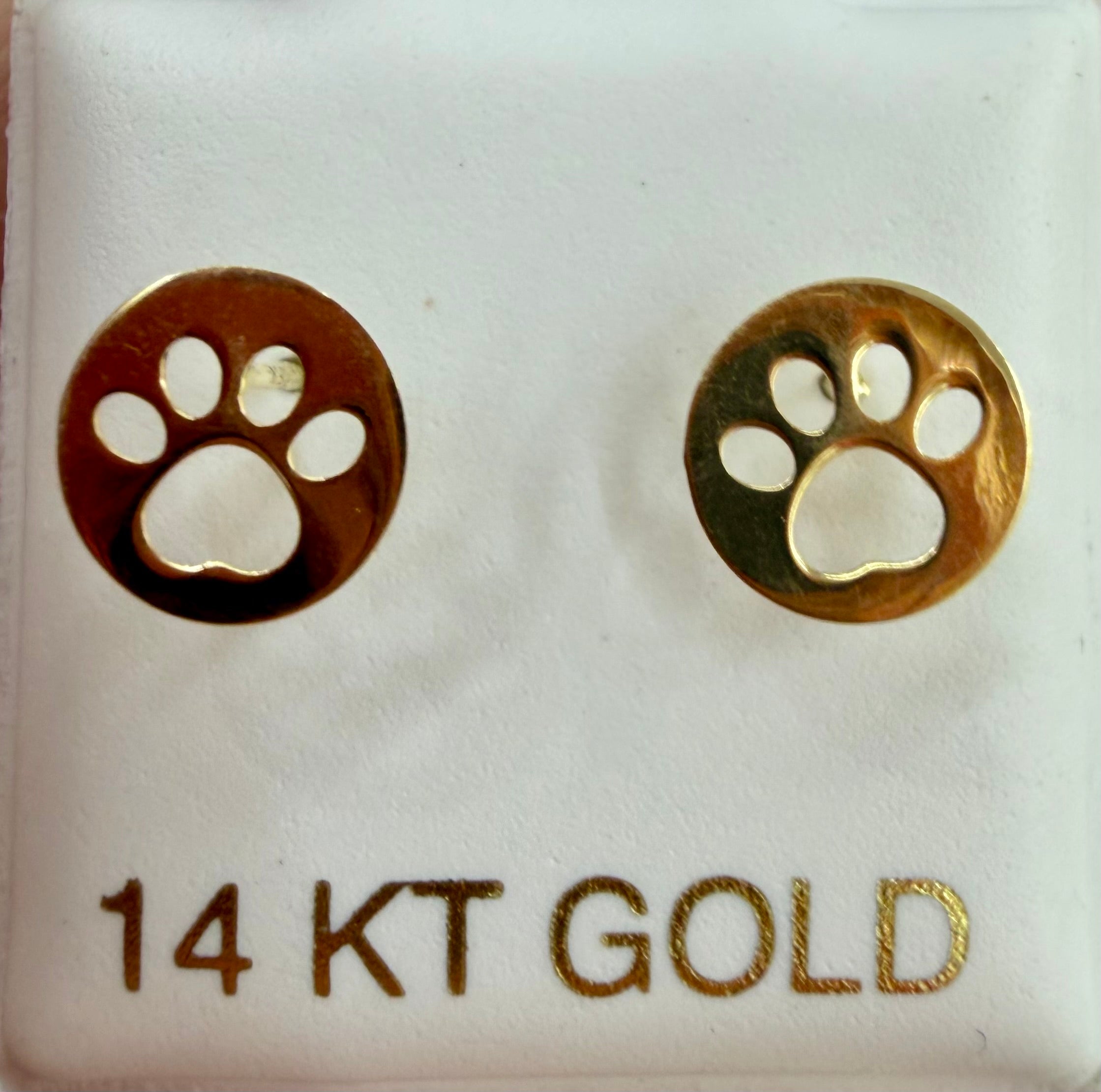 Aretes 14k