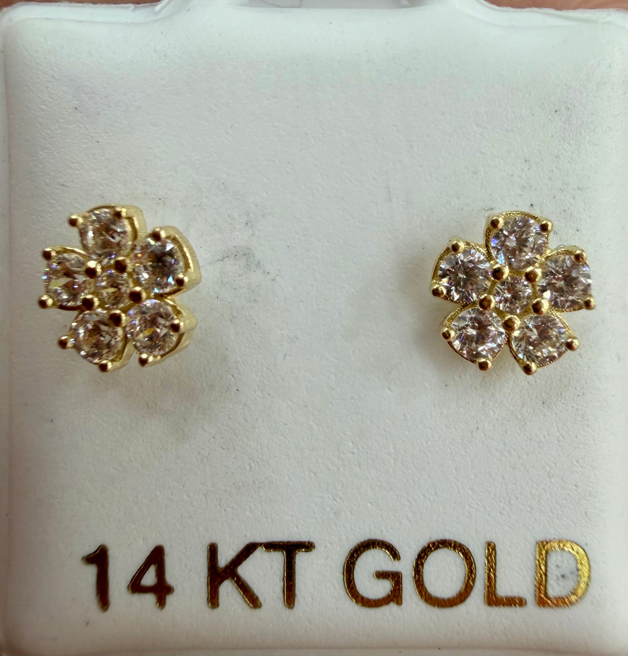 Aretes 14k