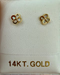 Aretes 14k