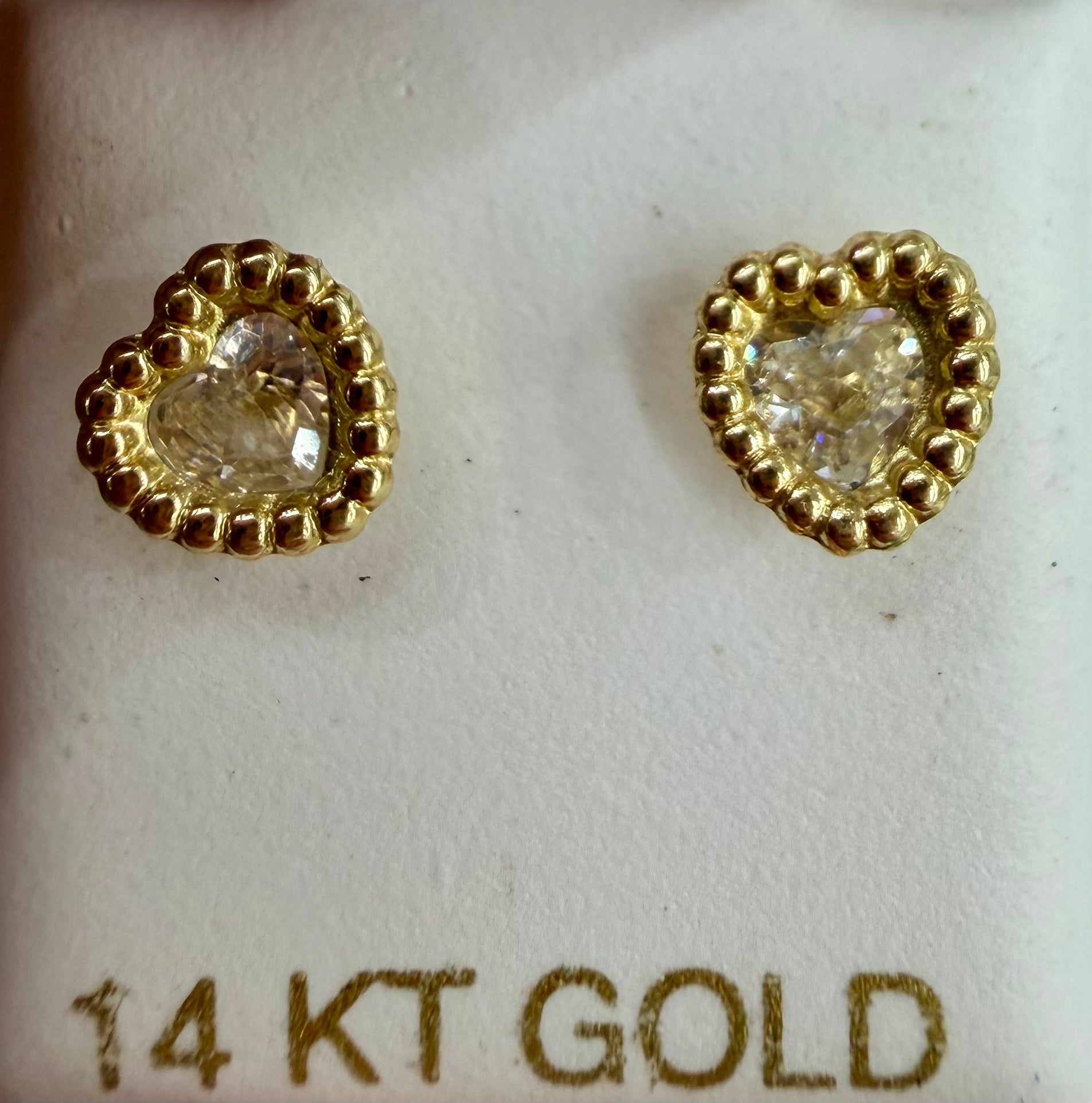 Aretes 14k
