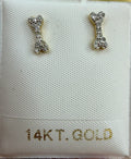 Aretes 14k