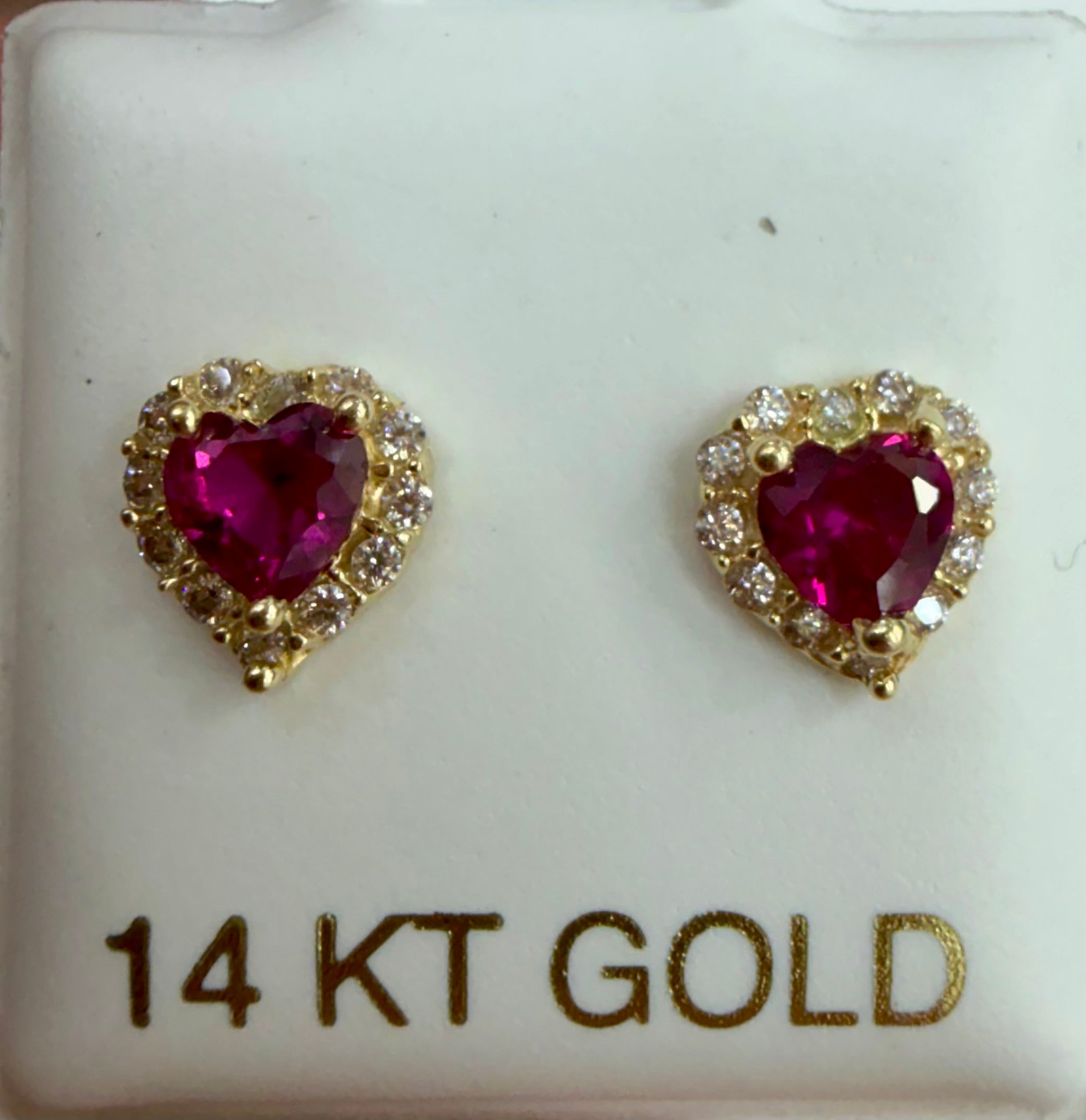 Aretes 14k